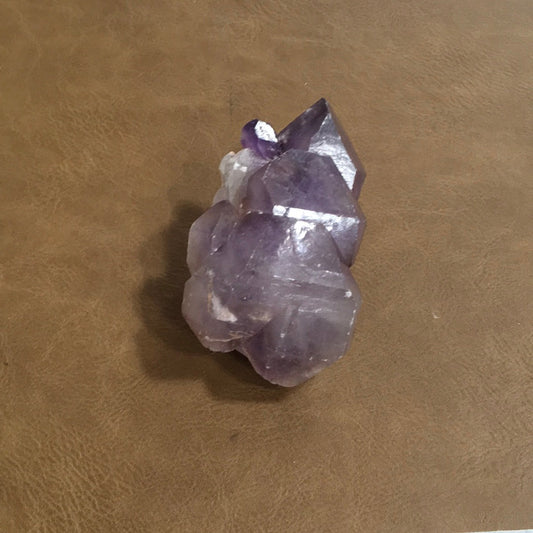 Amethyst and Quartz Scepter - 1 - Specimens