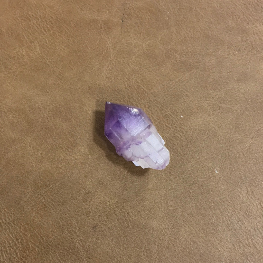 Amethyst and Quartz Scepter - Specimens