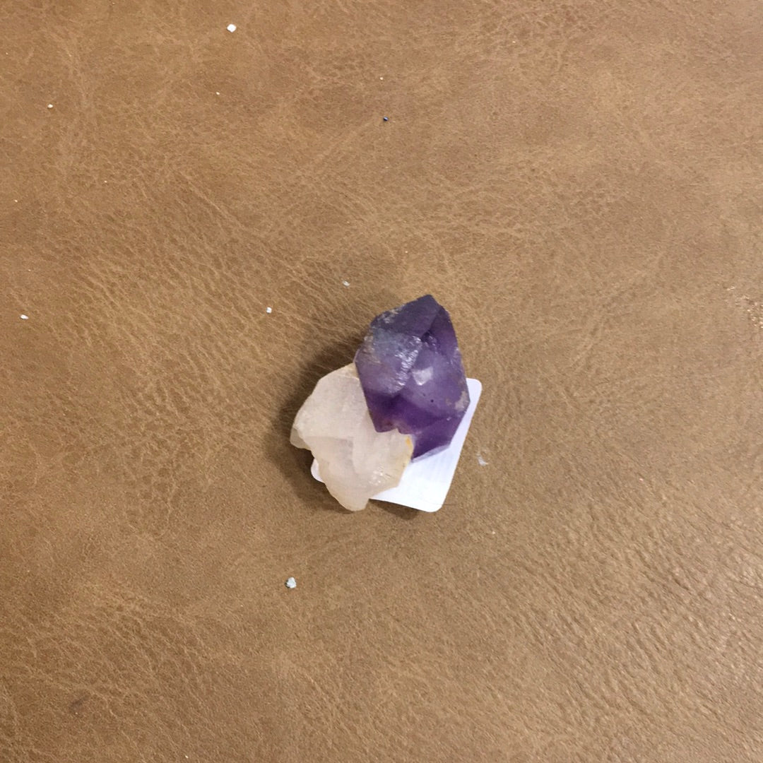 Amethyst and Quartz Scepter - Specimens