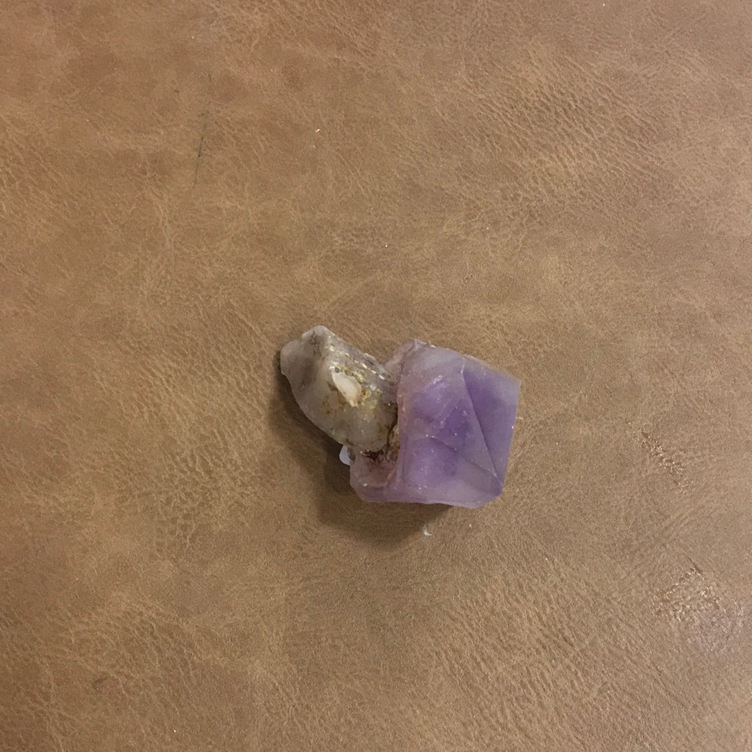 Amethyst and Quartz Scepter - Specimens