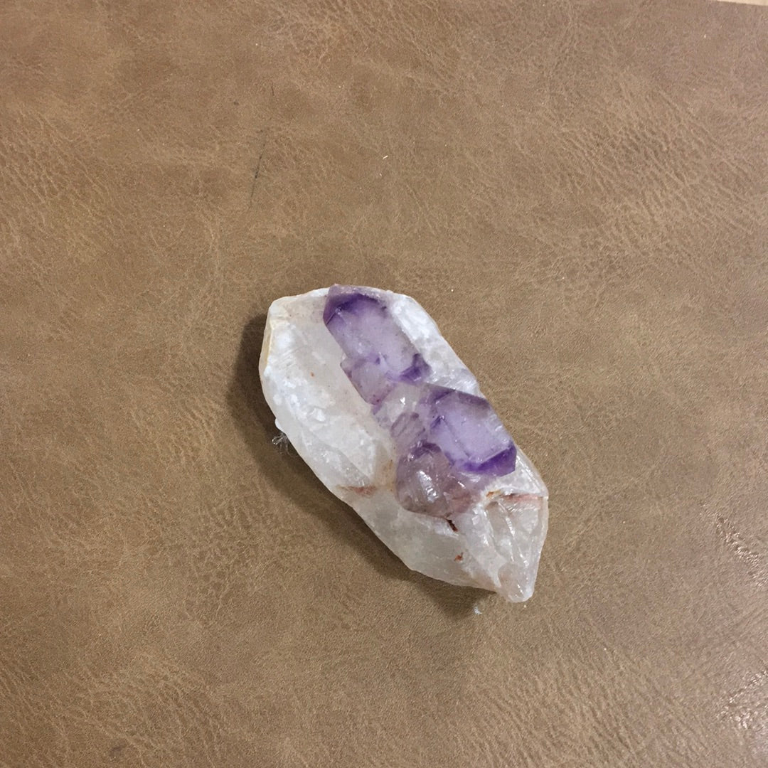Amethyst and Quartz Scepter - Specimens
