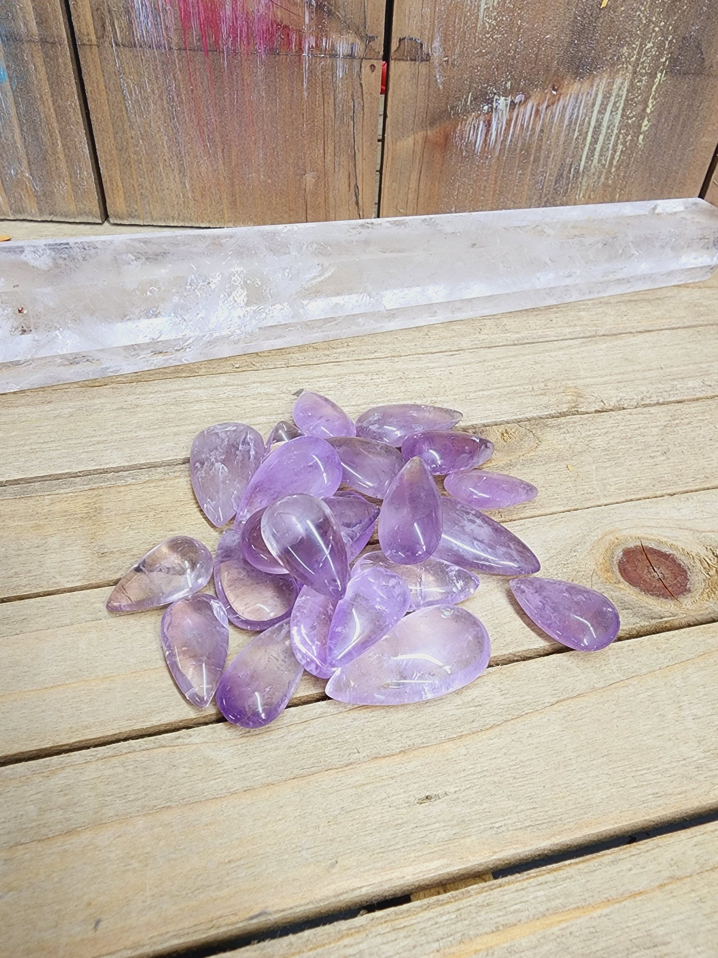 Ametrine Teadrop Cabochon - Intuitive Pick - Jewelry