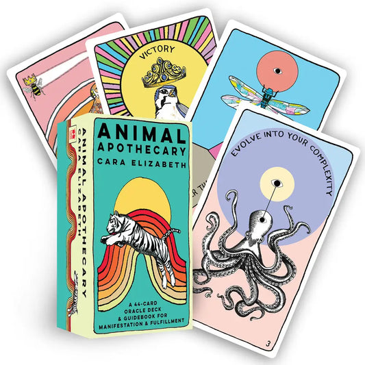 🦁✨ Animal Apothecary Oracle Deck – Manifestation Fulfillment and Animal Wisdom 🦋