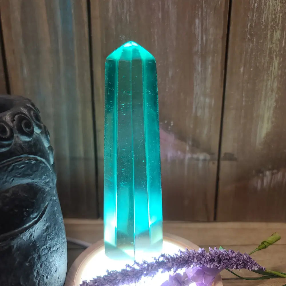 Aqua Blue Obsidian Towers - 4 - Towers