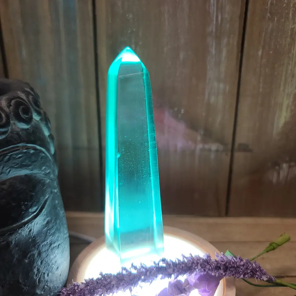 Aqua Blue Obsidian Towers - Towers