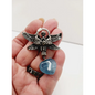 💙👼 Aquamarine Angel Pendant – Peace Protection and Divine Guidance ✨ - Jewelry