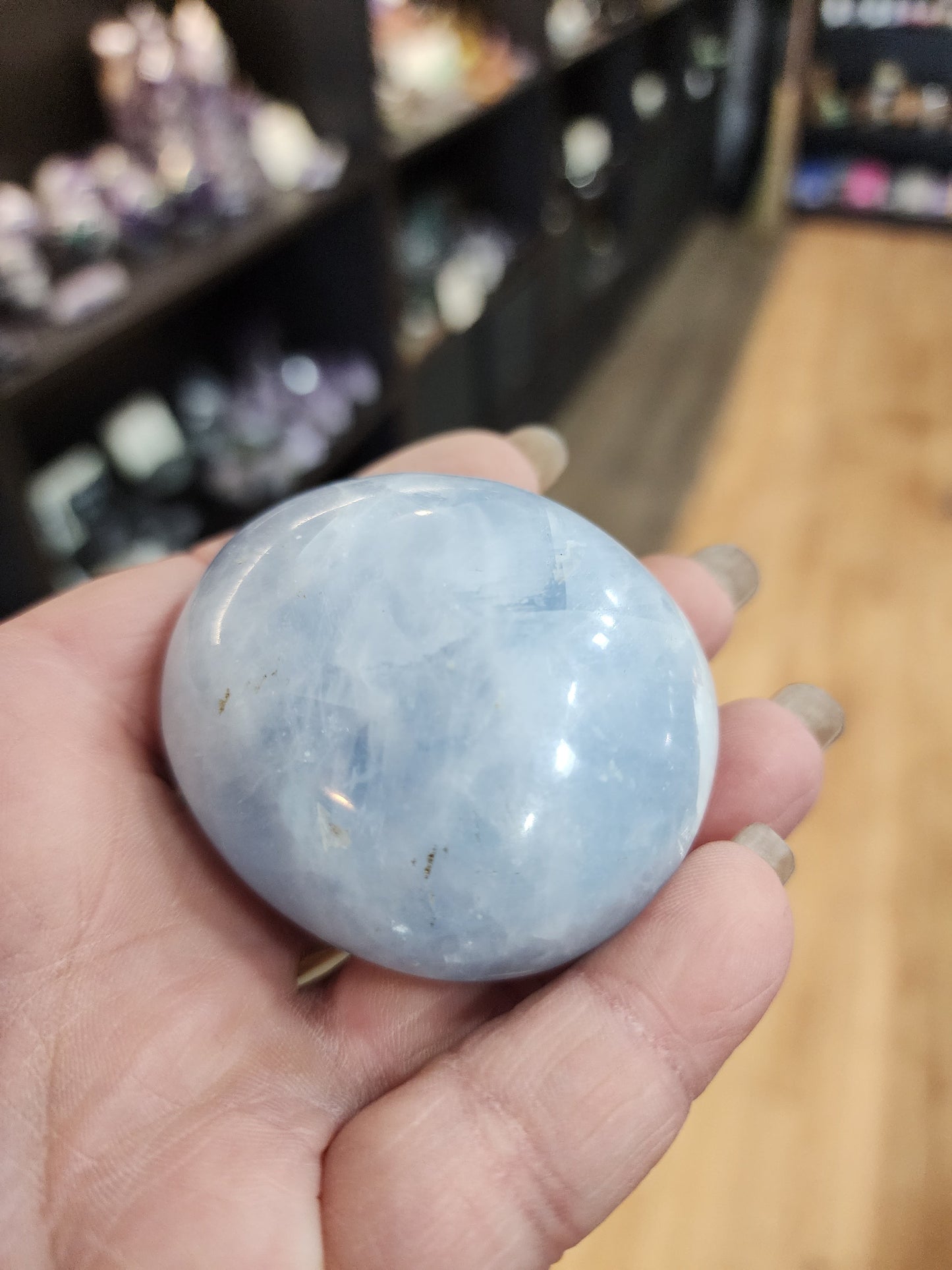 🌈✨ Assorted Calcite Palmstones – Soothing Energy & Colorful Comfort! 🤲 - PALM