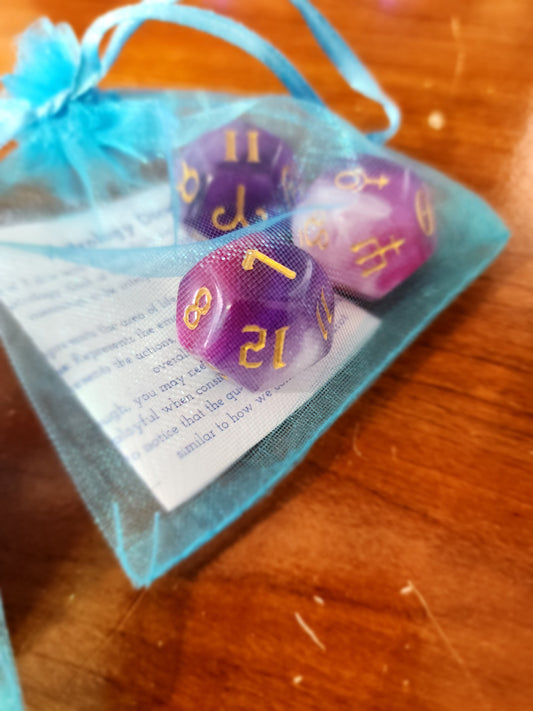 Astrology Dice Divination Set - Tarot Decks & Divination