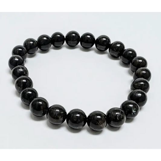🌠✨ Astrophyllite Bracelet 8mm – Illumination Transformation and Cosmic Insight 🌌 - OMC BRACELETS