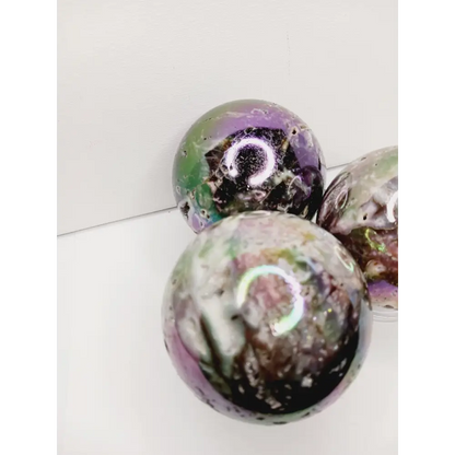 🌈✨ Aura Sphalerite Sphere (Approx. 3.25’’) – Transformation Empowerment and Radiant Energy! 🔮