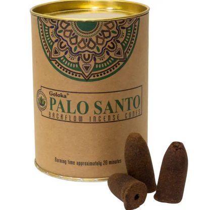 Backflow Incense Cones (pk of 24) - Palo Santo - Incense & Burners