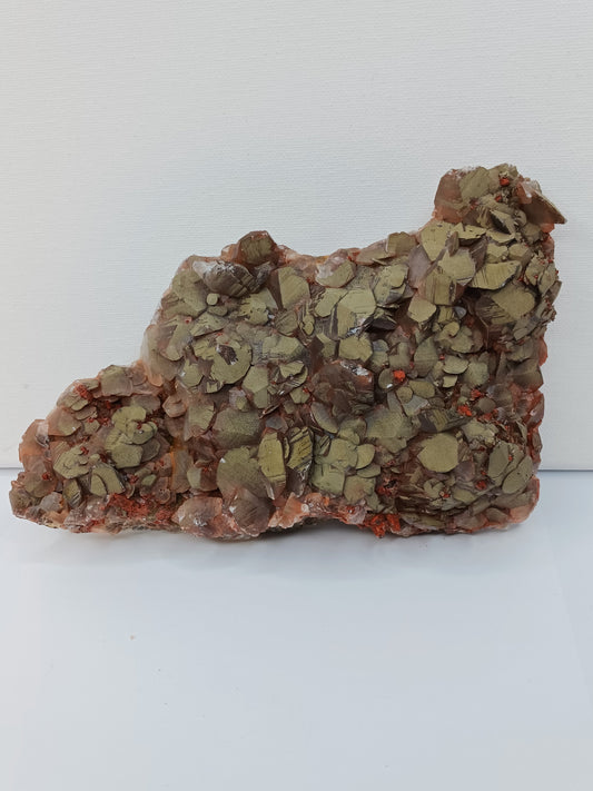 ⚡️🌟 Benz Calcite & Pyrite Specimen 8’’ – Abundance & Clarity! 🪨✨ - Specimens