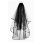 Black Gothic Bridal Veil - Clothing & Apparel