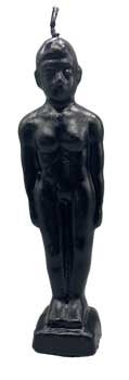 🖤✨ Black Male Candle (6.5’’) – Protection Banishing and Transformative Empowerment Ritual Candle! 🕯️ - Candles &
