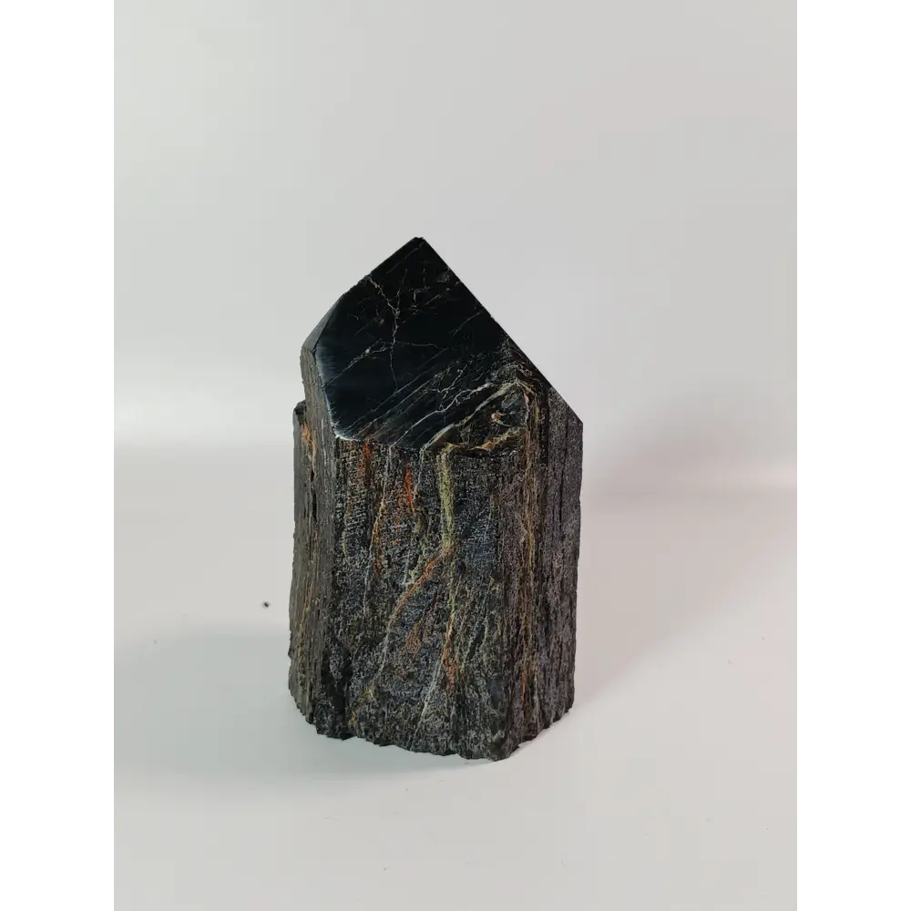 🖤🪨 Black Tourmaline with Hematite Tower – Double Protection and Deep Grounding ✨ - 7 - Specimens