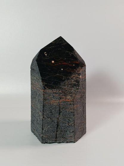 🖤🪨 Black Tourmaline with Hematite Tower – Double Protection and Deep Grounding ✨ - 4 - Specimens