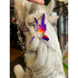 🌸 Blown Glass Hummingbirds - 3.5’’ 🌈 - Purple/Red - Home Decor