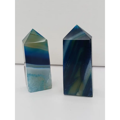 Blue Agate Points - Large - Towers