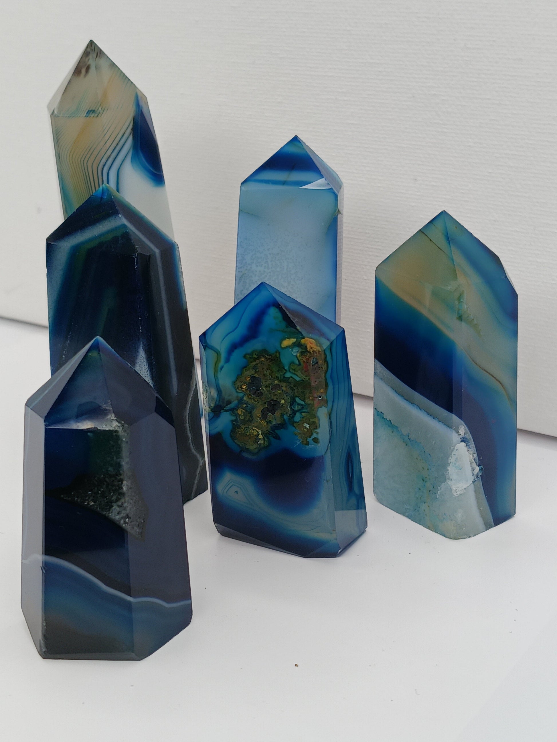 Blue Agate Points - Large - Towers