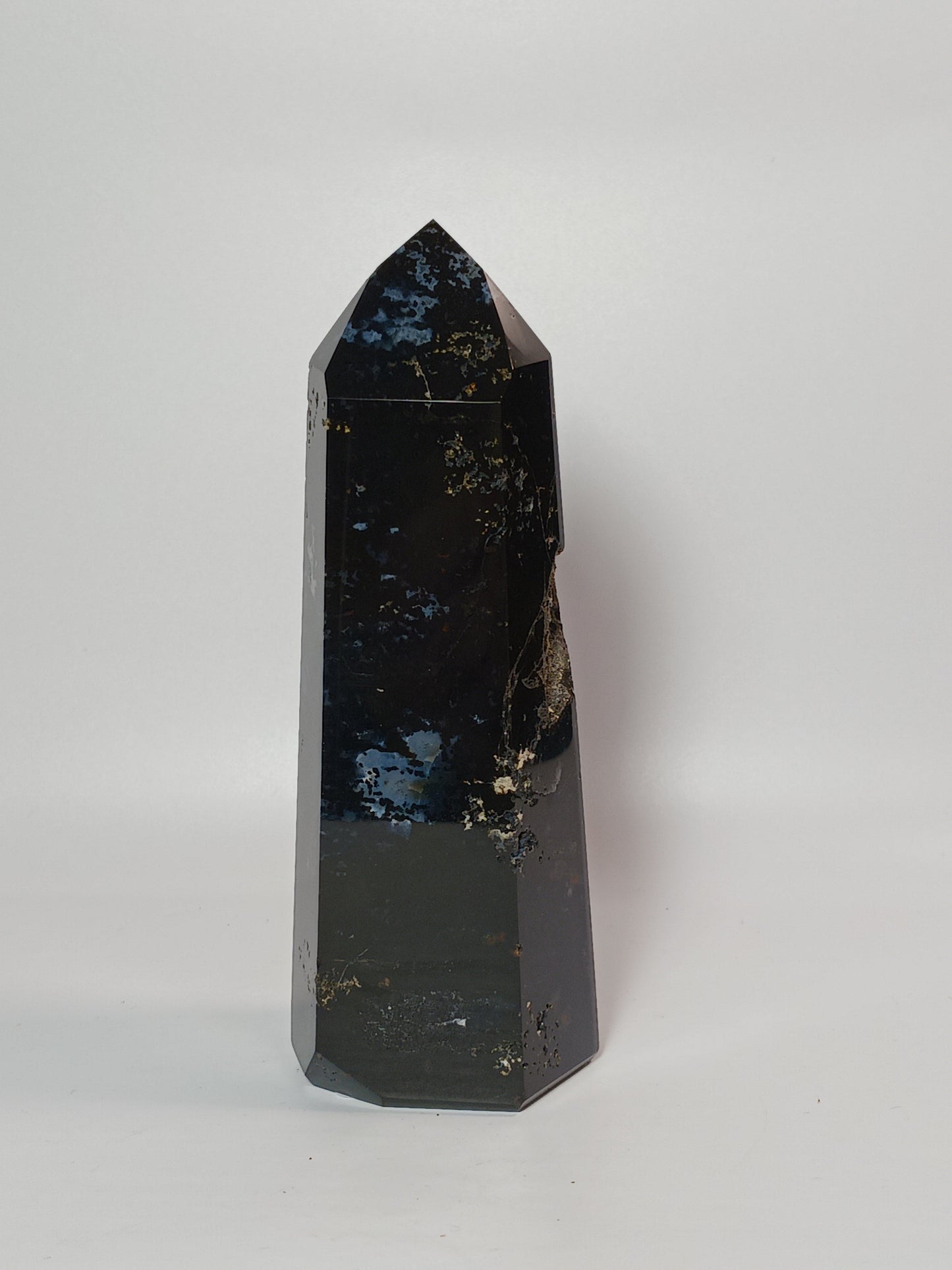 🔷✨ Blue Agate Tower – Calm and Communication ✨🔷 - 13 - 4.5’’ - Towers