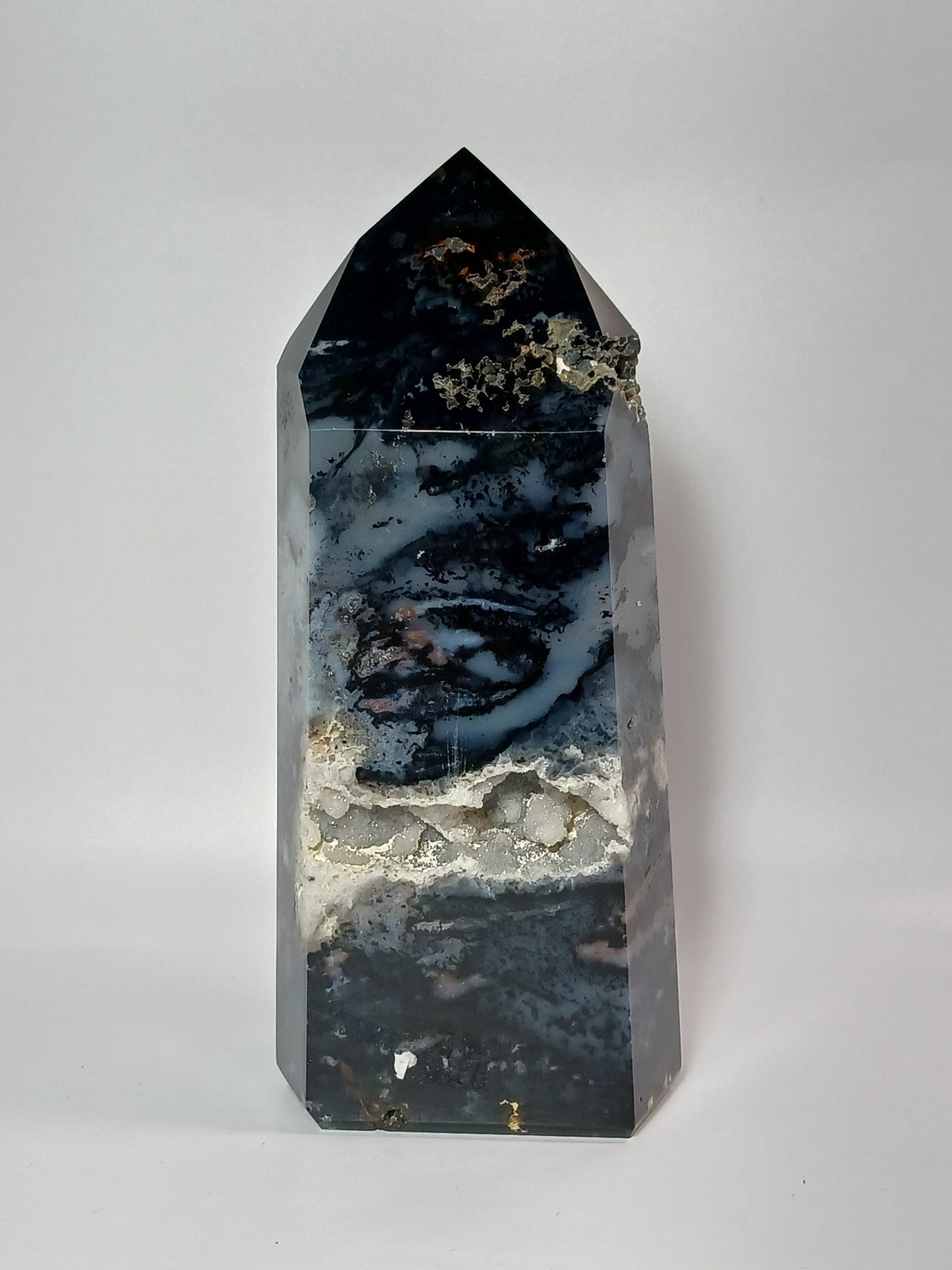 🔷✨ Blue Agate Tower – Calm and Communication ✨🔷 - 3 -4.75’’ - Towers
