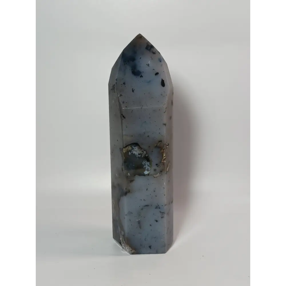 🔷✨ Blue Agate Tower – Calm and Communication ✨🔷 - 4 - 4.75’’ - Towers