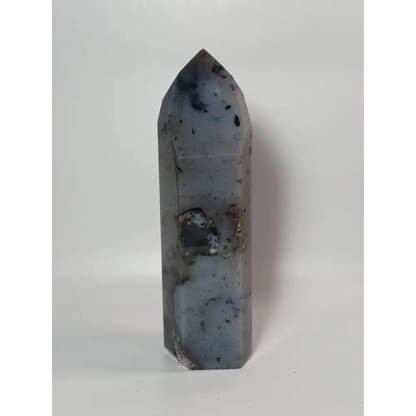 🔷✨ Blue Agate Tower – Calm and Communication ✨🔷 - 4 - 4.75’’ - Towers