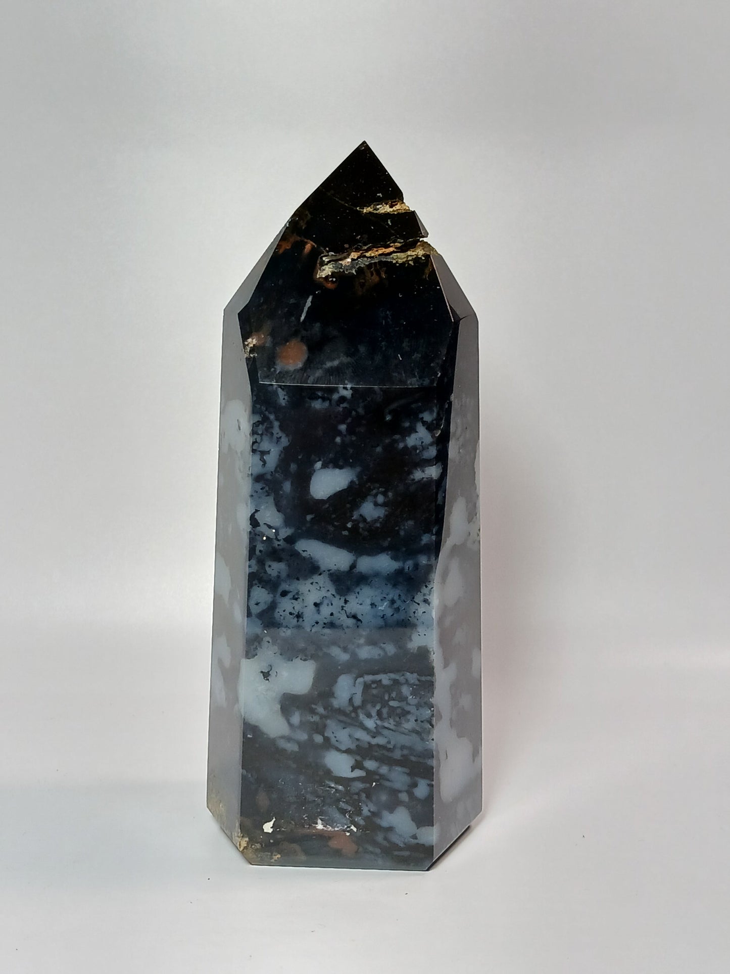 🔷✨ Blue Agate Tower – Calm and Communication ✨🔷 - 5 - 4.5’’ - Towers