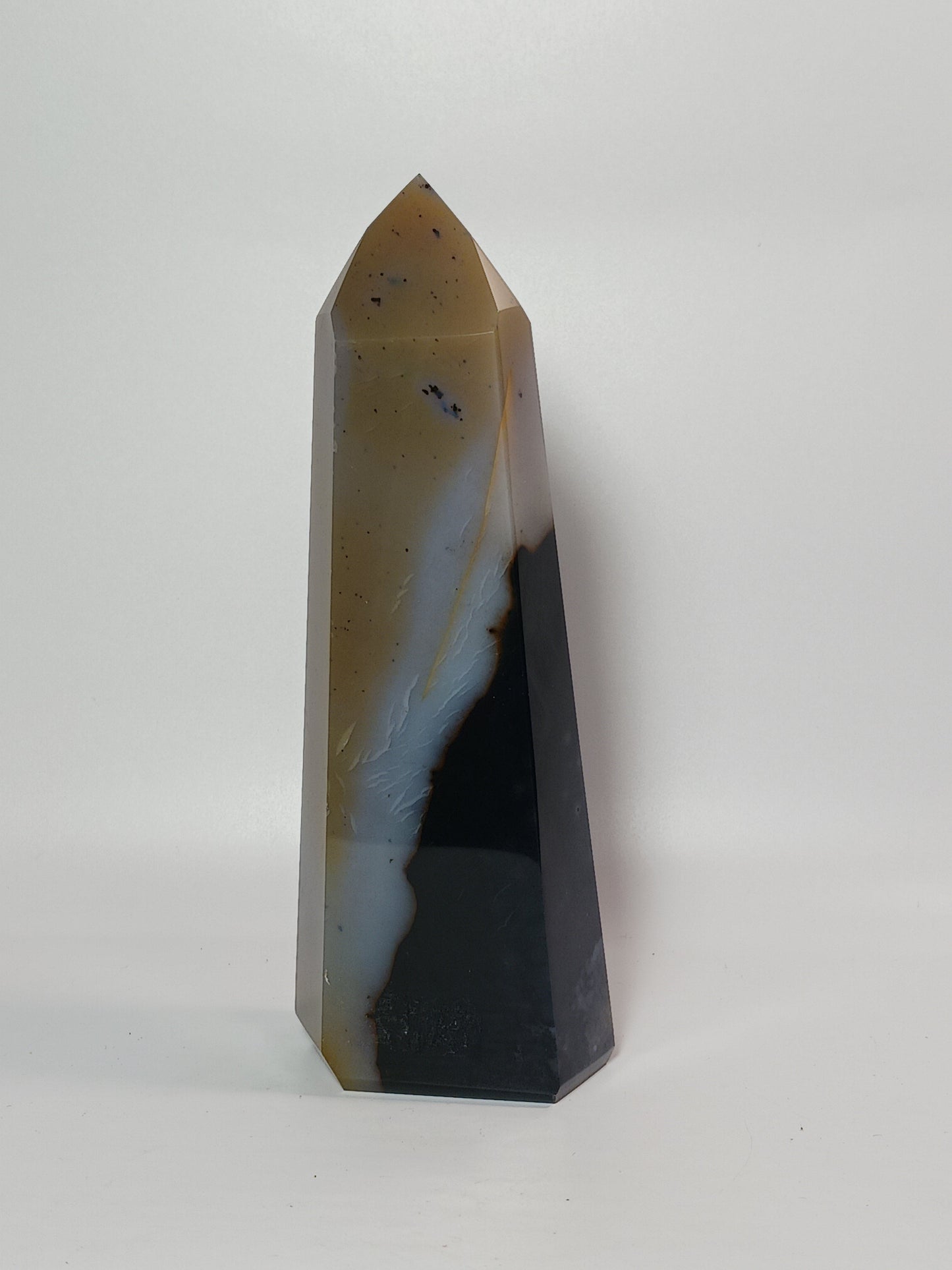 🔷✨ Blue Agate Tower – Calm and Communication ✨🔷 - 6 - 5’’ - Towers