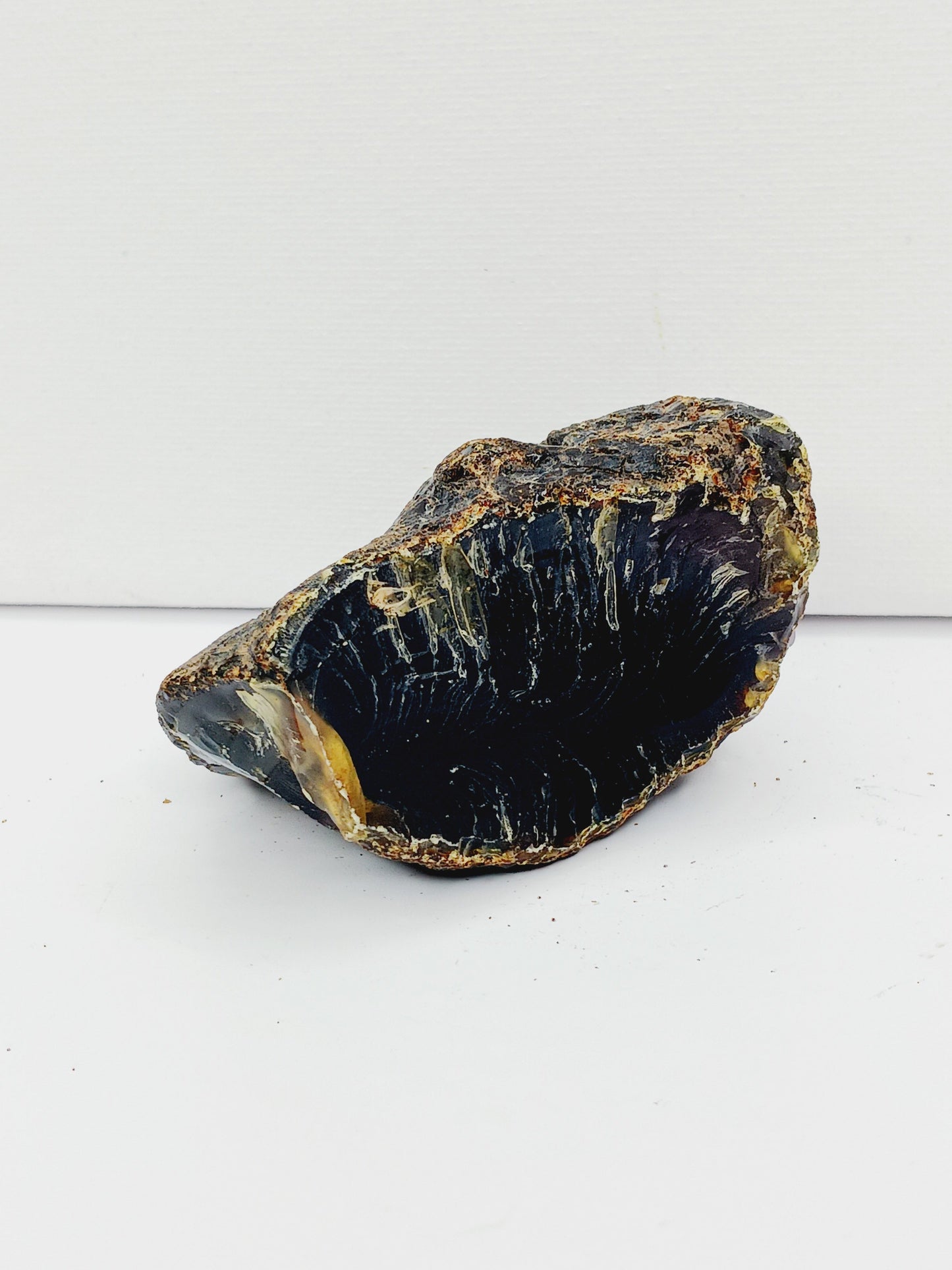 💙✨ Blue Amber Specimen – Illumination Clarity and Ancient Energy 🌌 - Specimens
