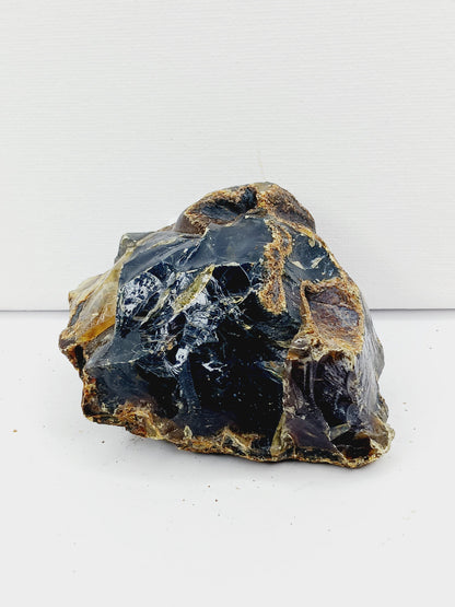 💙✨ Blue Amber Specimen – Illumination Clarity and Ancient Energy 🌌 - Specimens