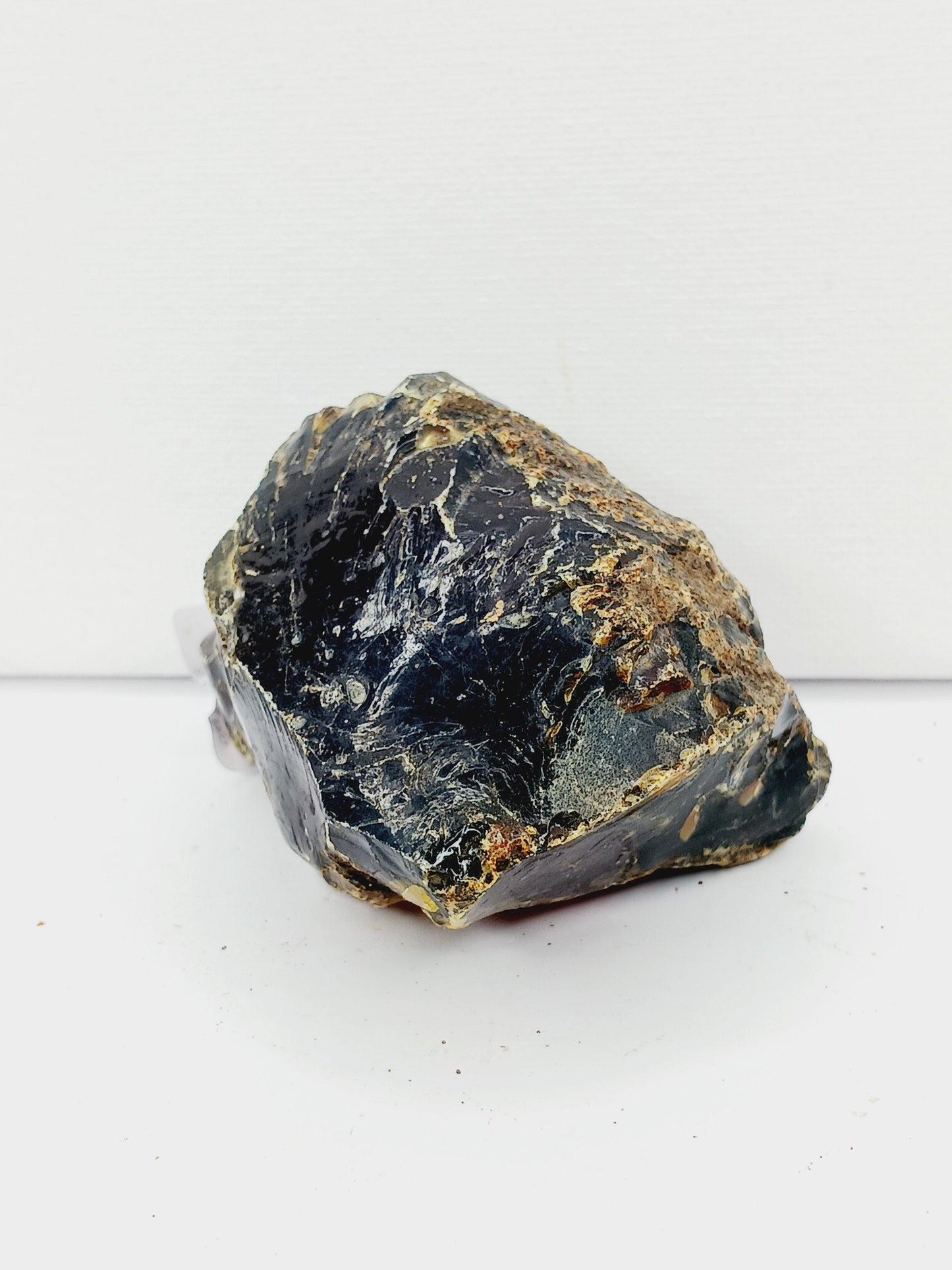 💙✨ Blue Amber Specimen – Illumination Clarity and Ancient Energy 🌌 - Specimens