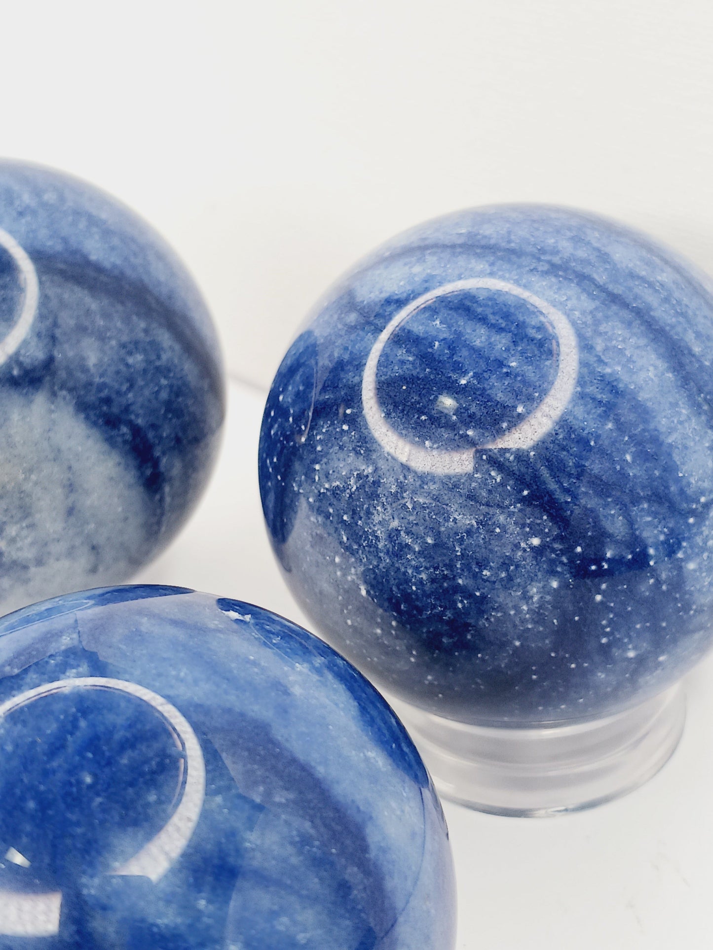 🔵✨ Blue Aventurine Sphere – Calm Communication and Empowered Insight 🌟 - Spheres