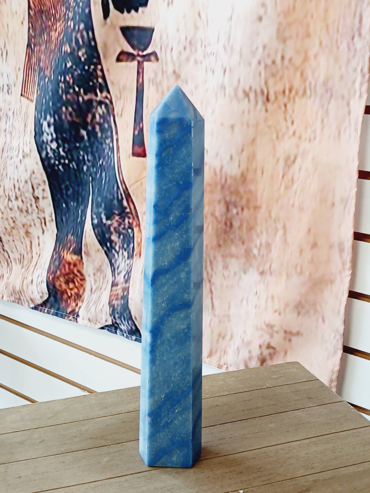 💙✨ Blue Aventurine Tower – Insight Calm and Empowered Communication 🗼 - 12.25’’ - Towers