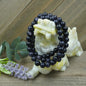 Blue Gold Stone Bracelet - 8mm - OMC BRACELETS