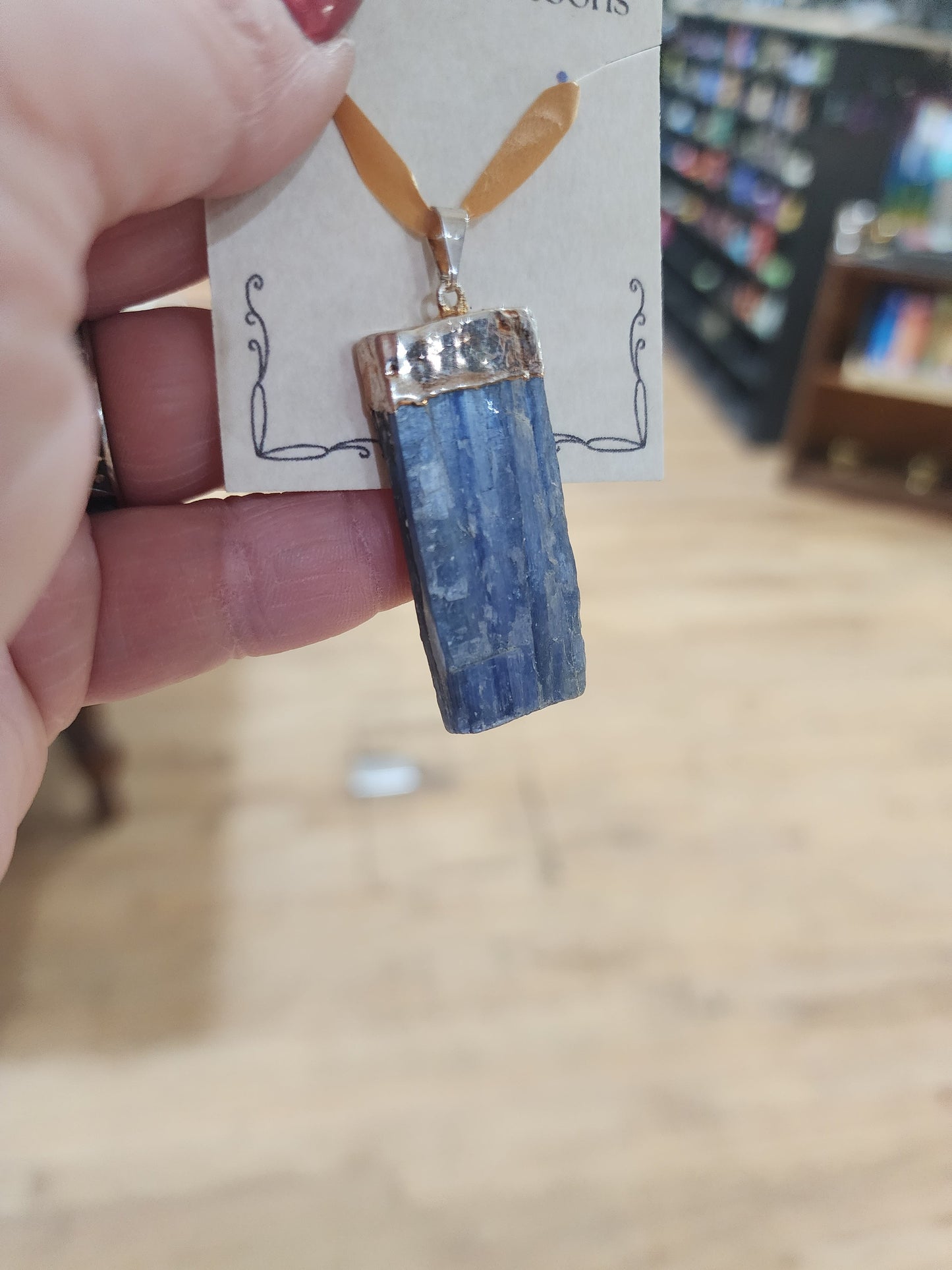 Blue Kyanite Pendant (THREE TYPES) - NO EXTRA STONE - Jewelry