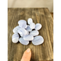 💙✨ Blue Lace Agate Palmstones (Small) – Calming & Soothing Energy Stones! 🌊🪨 - PALM