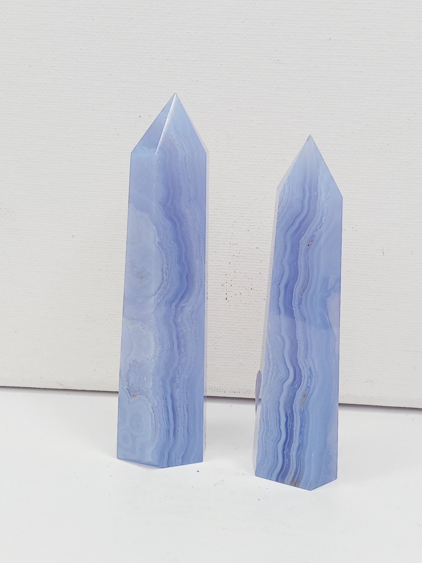 💎 Blue Lace Agate Towers - 3.5’’ to 3.75’’ 🌙 - Towers