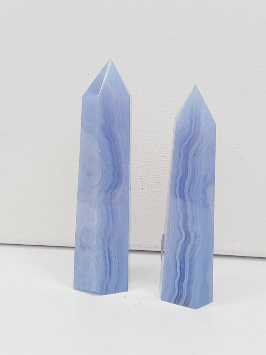 💎 Blue Lace Agate Towers - 3.5’’ to 3.75’’ 🌙 - Towers