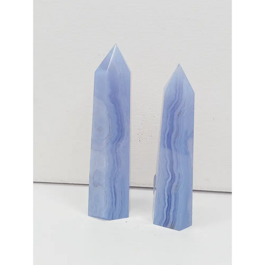 💎 Blue Lace Agate Towers - 3.5’’ to 3.75’’ 🌙 - Towers