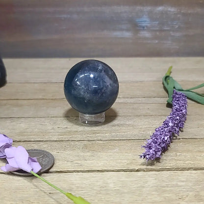 💙🌹 Blue Rose Quartz Spheres (1.5’’ – 1.75’’) – Tranquil Love and Heartfelt Healing! 🌹💙 - 1 1/4’’ - Spheres