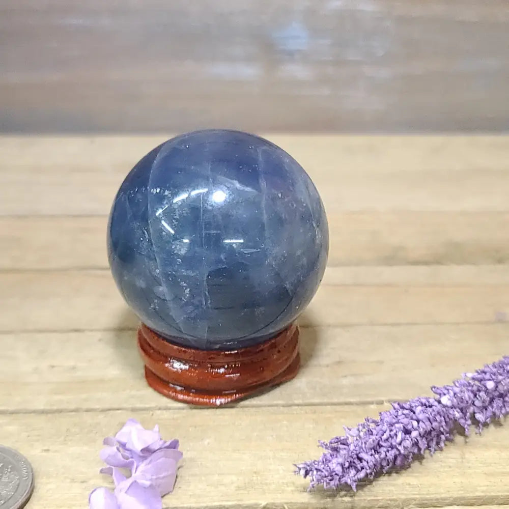 💙🌹 Blue Rose Quartz Spheres (1.5’’ – 1.75’’) – Tranquil Love and Heartfelt Healing! 🌹💙 - 1 7/8’’ - Spheres