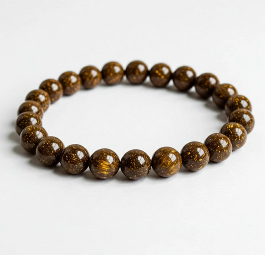 🟤✨ Bronzite Bracelet 8mm – Grounding Protection and Confidence 🛡️ - OMC BRACELETS