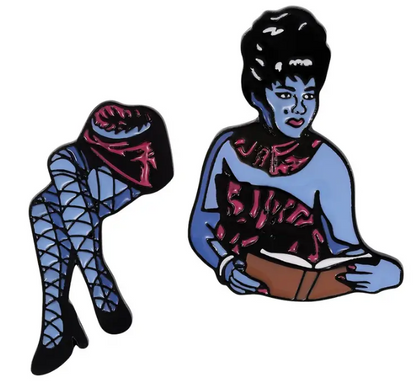 BROOCH LAPEL ENAMEL Magical Pins Pin (Page 1) - Beetlejuice Two Piece Pin - Clothing & Apparel