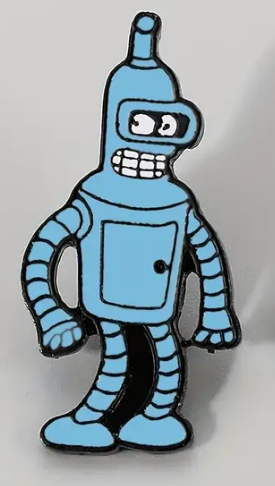 BROOCH LAPEL ENAMEL Magical Pins Pin (Page 1) - Bender - Clothing & Apparel