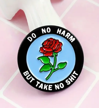 BROOCH LAPEL ENAMEL Magical Pins Pin (Page 1) - Do No Harm - Clothing & Apparel