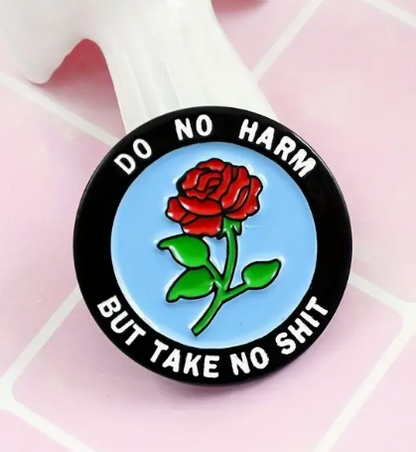 BROOCH LAPEL ENAMEL Magical Pins Pin (Page 1) - Do No Harm - Clothing & Apparel