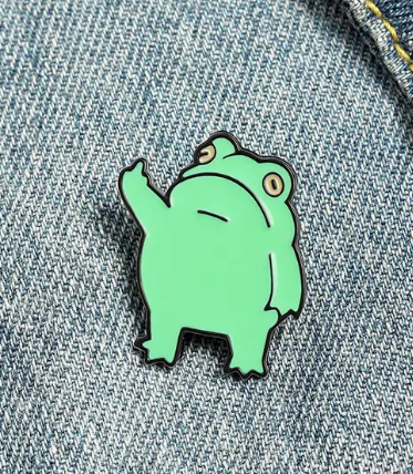 BROOCH LAPEL ENAMEL Magical Pins Pin (Page 1) - Flippin Frog - Clothing & Apparel