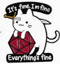 BROOCH LAPEL ENAMEL Magical Pins Pin (Page 1) - I’m Fine - Clothing & Apparel