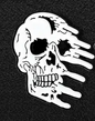 BROOCH LAPEL ENAMEL Magical Pins Pin (Page 1) - Melting Skull - Clothing & Apparel